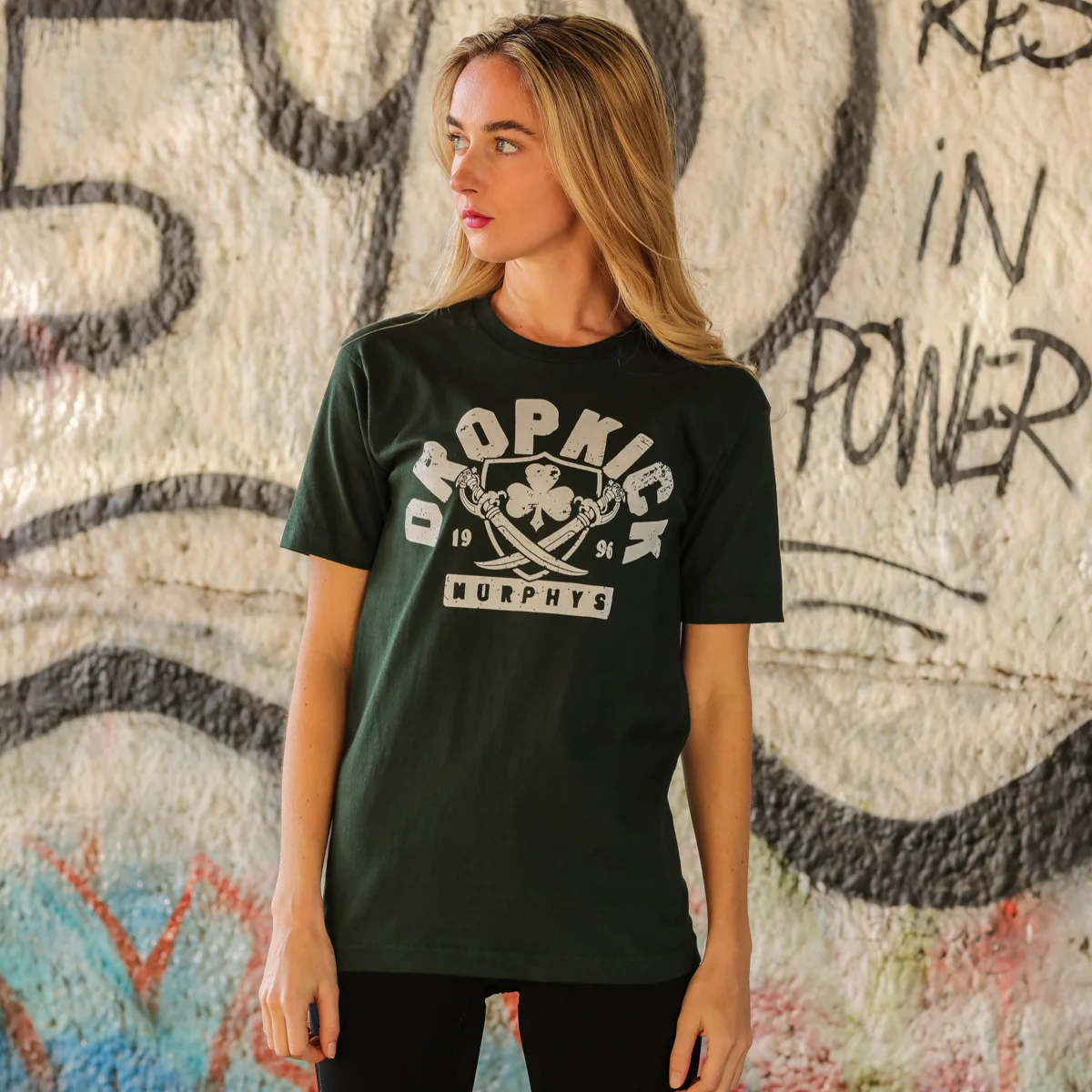 Bruin Badge Tee (Hunter Green) - Image 3